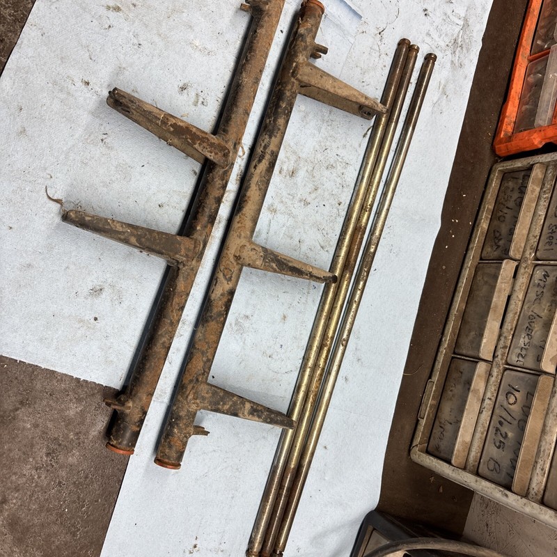 1974 John Deere Vintage Snowmobile 500 CCW KEC-440 rear track suspension parts