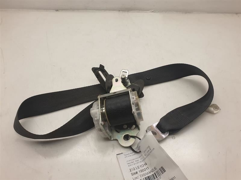 2014 LEXUS CT200H F-SPORT PASSENGER SIDE REAR SEAT BELT ASSEMBLY