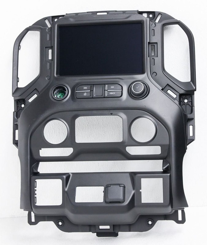 OEM Chevrolet Silverado 1500 In Dash Display Bezel 84743964 Missing Knob
