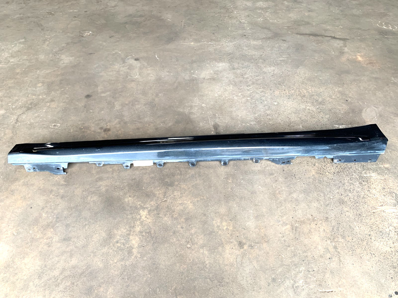 14-16 BMW 428i F33 LEFT M SPORT ROCKER PANEL SIDE SKIRT BLACK OEM #A0.12