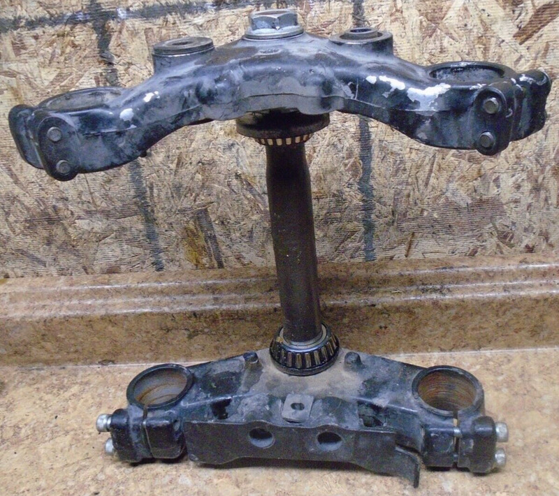 1987 Yamaha Venture XVZ1300 XVZ 1300 Triple Tree Fork Clamp Mount Top Bottom 88