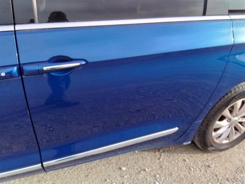 Driver Rear Side Door Movable Tempered Glass Fits 17-23 PACIFICA 3386602