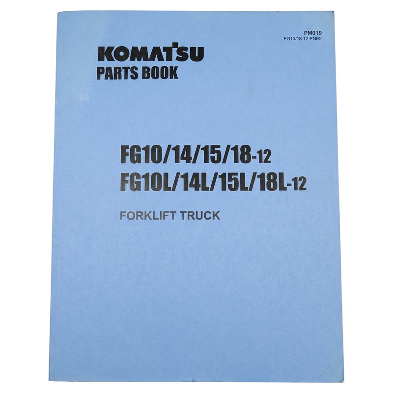 Komatsu Parts Book PM019 OEM