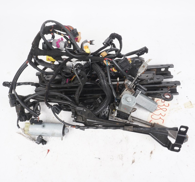 2011-2017 Audi A8 Front Left Driver Seat Track Rail & Motors OEM
