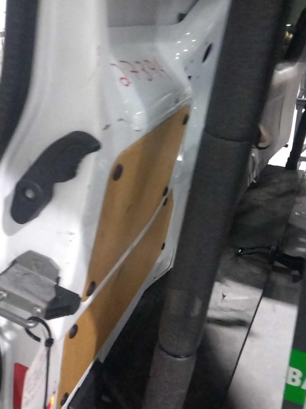 2018 Ford Transit Connect Left Rear Cargo Door White 306374 Used 64000 Miles