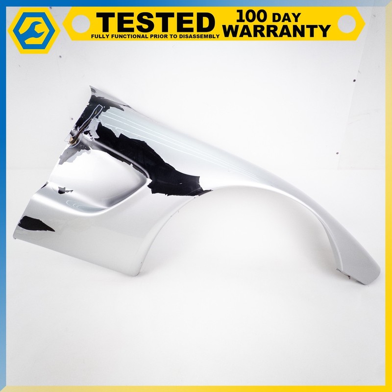 DAMAGED 97-04 CHEVROLET CORVETTE C5 FRONT RIGHT SIDE FENDER BODY PANEL SILVER OE