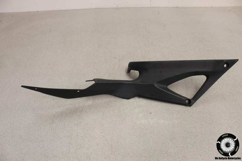 2011 Ducati 848 EVO RIGHT GAS TANK FUEL CELL PANEL COVER TRIM COWL PLASTIC 11