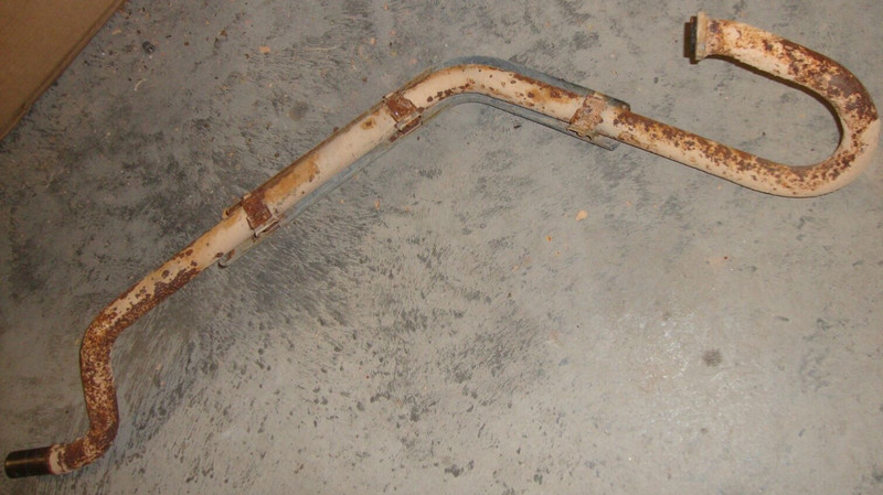 2002 Kawasaki Prairie 650 ATV 4x4 4Wheeler Exhaust Pipe Header System Front