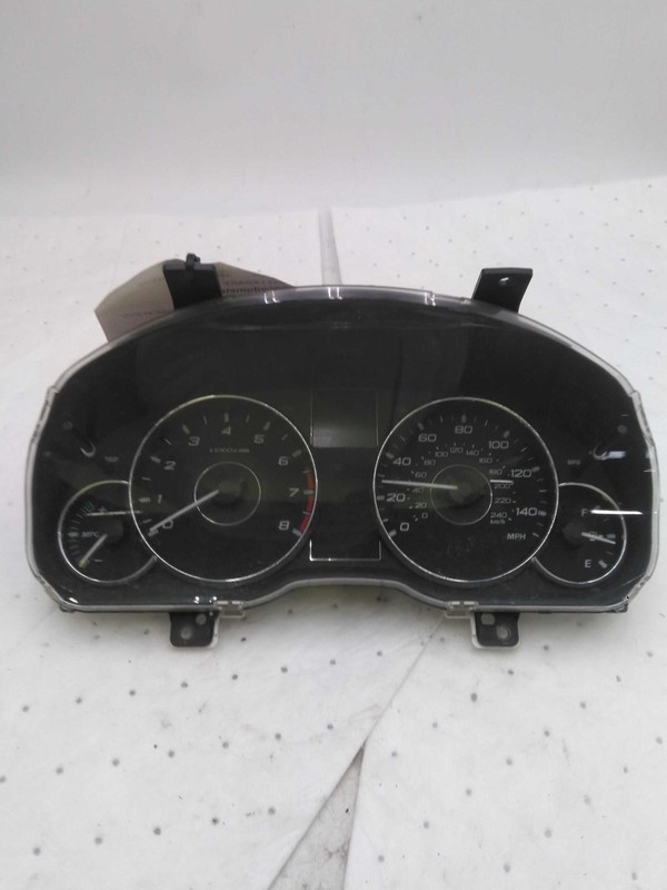 Used Speedometer Gauge fits: 2012 Subaru Legacy cluster US market Sdn 2.5L w/o t