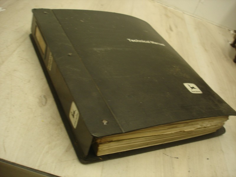 John Deere technical manual 400 kohler tractorBinder READ AD