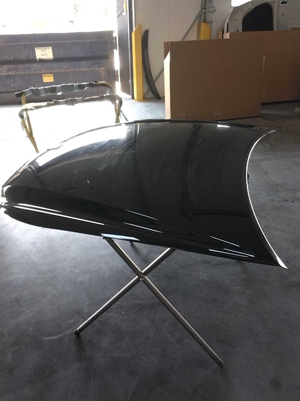 2016 Hyundai Equus OEM Black Hood Panel 664003N000 664003N001 - Used