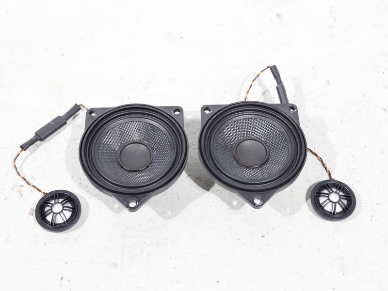 09-15 BMW 750i 750Li F01 F02 Rear Doors Side Panel Loudspeaker Tweeter OEM Set 4