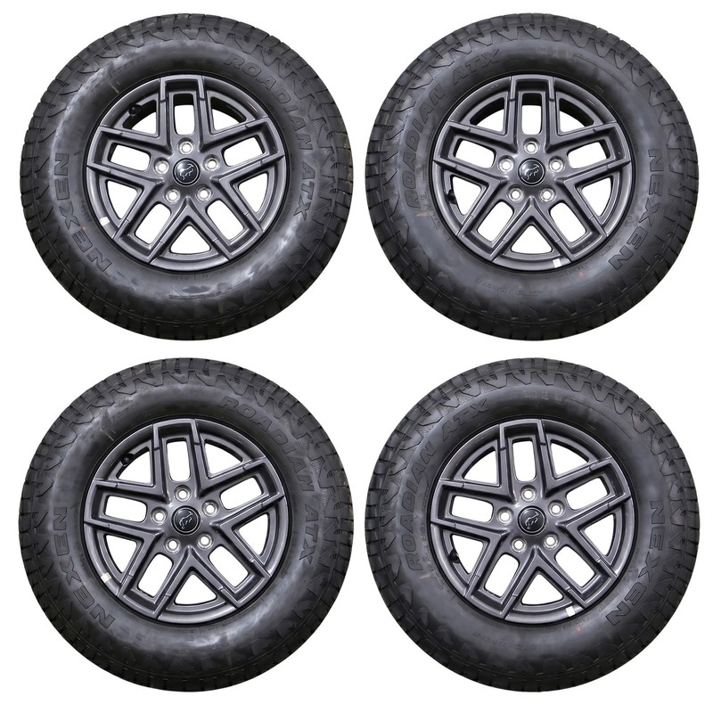17" Jeep Wrangler Rubicon Sport Wheels Rims 51649 Gladiator 245/75R17 Tires OEM