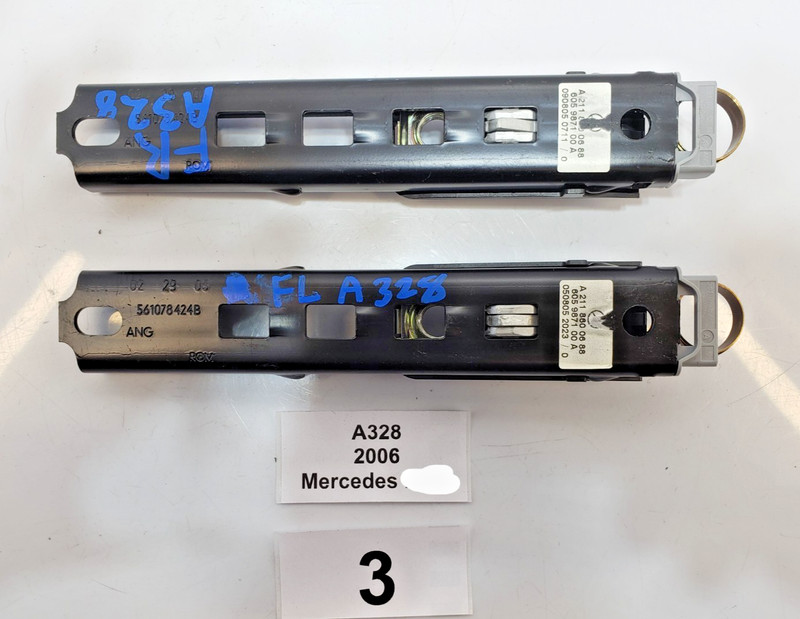 ✅03-09 OEM Mercedes W211 E350 Front Left Right Seat Belt Height Adjuster SET 31k