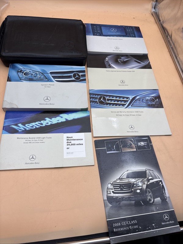 2008 Mercedes-Benz GL-Class, Warranty With Case Included