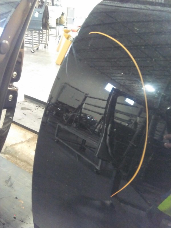 2020 KIA Optima Left Rear Door Black - Dings & Scratches - OEM Part 483474
