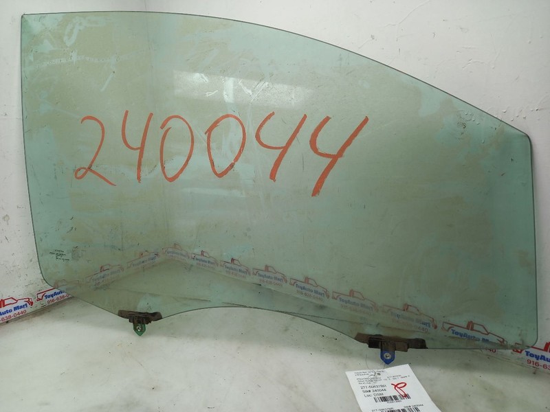 11-20 TOYOTA SIENNA XLE FRONT PASSENGER RIGHT DOOR GLASS 68101-08051