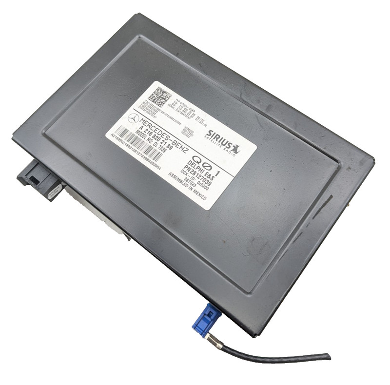 Mercedes W221 S55 SL550 CL550 C300 Sirius Satellite Radio Module 2168202189
