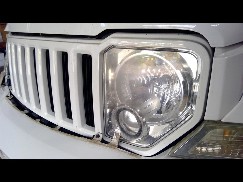 Driver Headlight LHD Chrome Bezel Without Fog Lamps Fits 08-12 LIBERTY 1669364