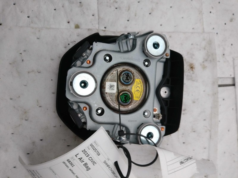 2019 Honda Civic Steering Wheel Air Bag Blue 68K Miles OEM Part 155039