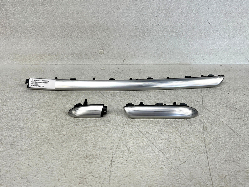 ⭐2015-2020 AUDI A3 S3 FRONT CENTER DASH PANEL MOLDING TRIM SET OEM LOT2535