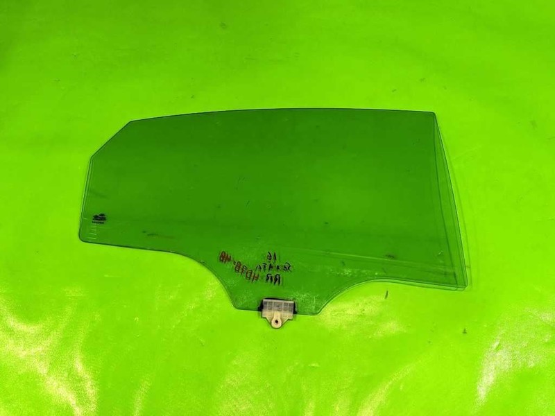 15-19 SONATA PASSENGER RIGHT REAR WINDOW DOOR GLASS US BUILT OEM 4078-48