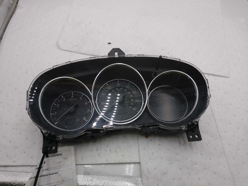 2016 Mazda CX-9 Speedometer Gauge OEM White 171K Miles TK4955430C/D/E