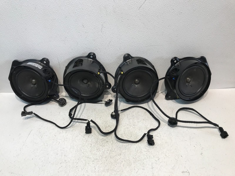 00-06 Mercedes W220 S500 Front Rear Left Right Side Door Sound Speaker Set OEM