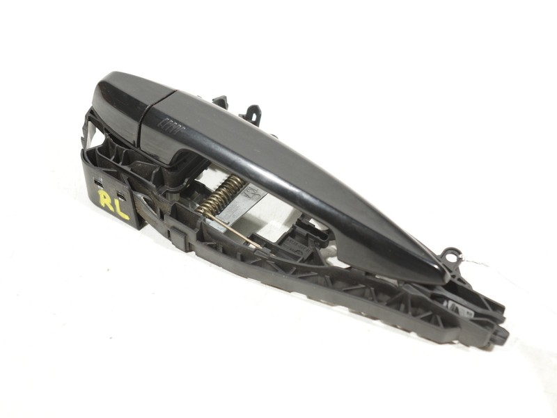 14-18 BMW X5 X6 F15 F16 Rear LEFT Exterior Door Handle Black Metallic 475 OEM