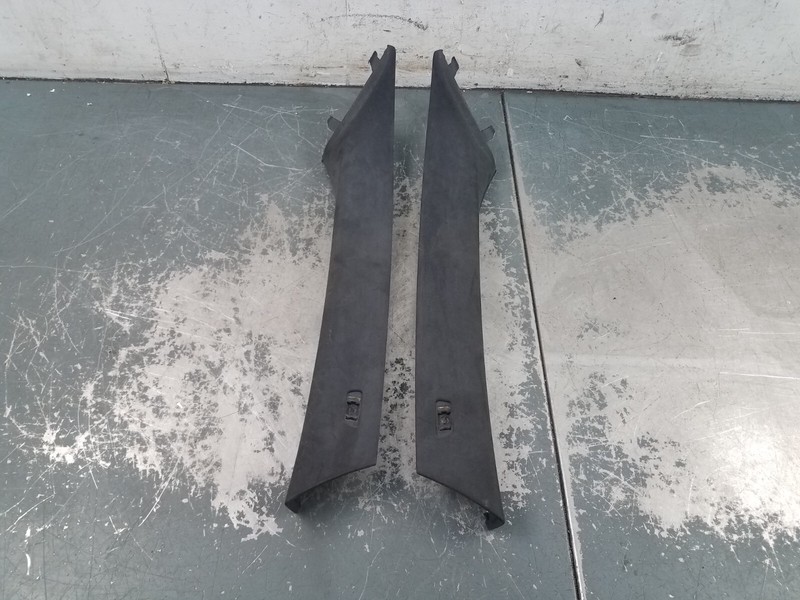 2013 BMW M5 F10 Alcantara A Pillar Trim Panels #3439 A9