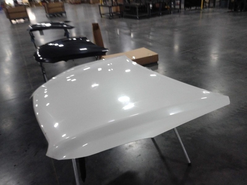 2013 Subaru Legacy Hood Panel White OEM Good Condition No Rust 23640