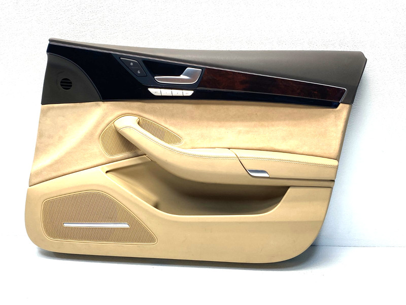 11-14 AUDI A8 L QUATTRO FRONT RIGHT SIDE INTERIOR DOOR PANEL OEM #A0.42