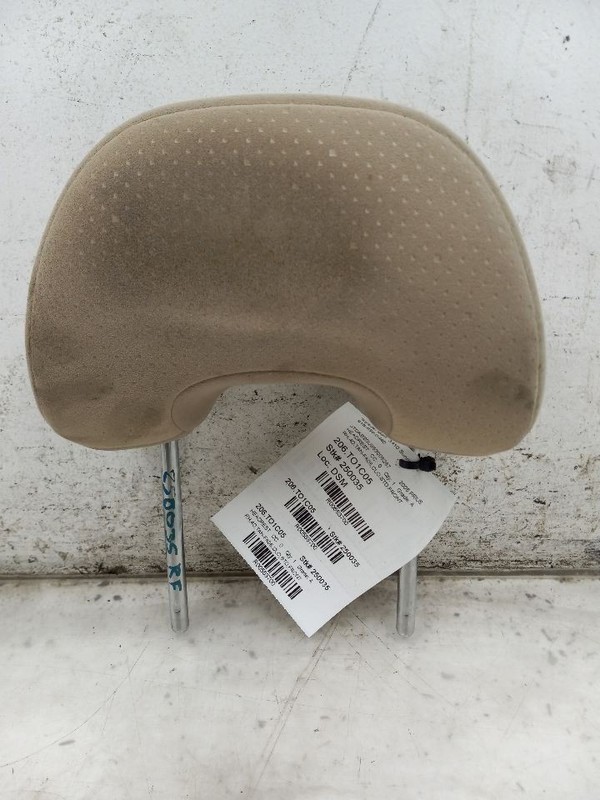05 TOYOTA PRIUS FRONT PASSENGER RIGHT HEADREST CLOTH TAN-FA08