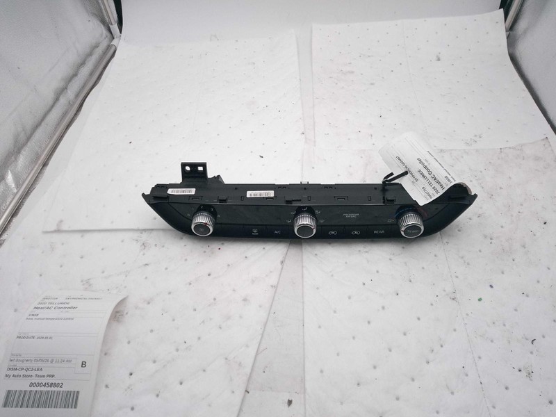 2020 Kia Telluride A/C Selector Switch OEM 97250S9000FHV Black 71K Miles
