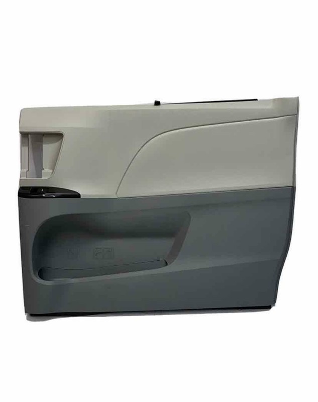 Toyota Sienna door panel trim 11 TO 19 rear right side gray assy OEM 6706308140