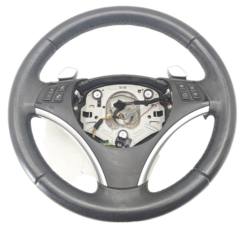 06-11 BMW E90 E92 328I 330I 335I STEERING WHEEL W/ PADDLE SHIFTERS PADDLES