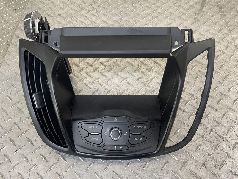 2013 2014 2015 2016 Ford Escape Radio Media Hazard Control Panel Bezel Trim OEM
