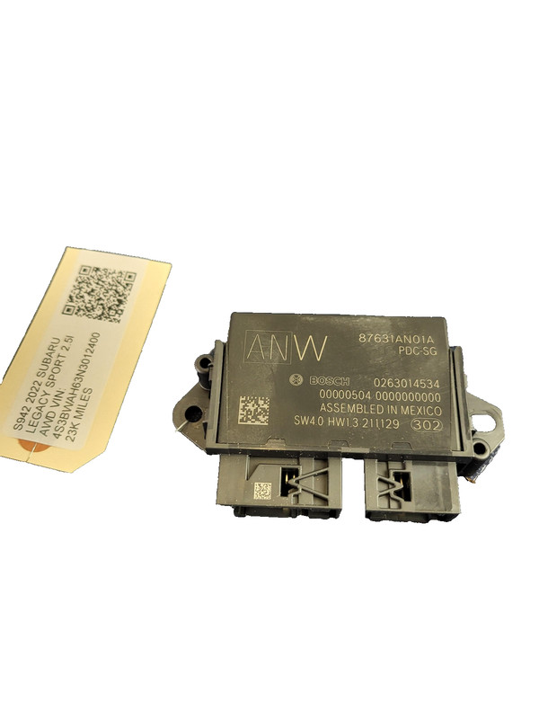 Used Oem Subaru Clearance Sonar Control Module Unit for 2022 Legacy 2.5L AWD