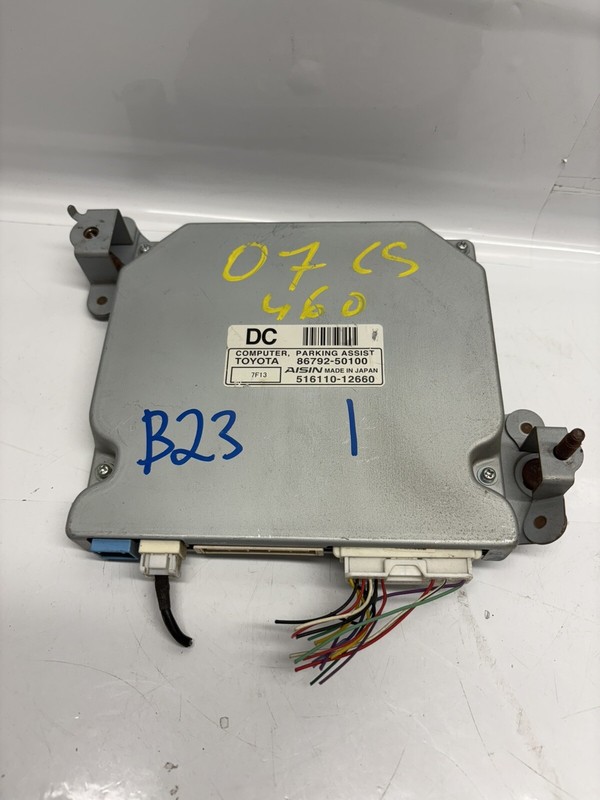 07-09 Lexus XF40 LS460 Parking Assist Control Unit Module 86792-50100 Oem