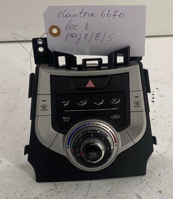 GENUINE 11-13 Hyundai Elantra AC Climate Heater Selector Temperature Control OEM