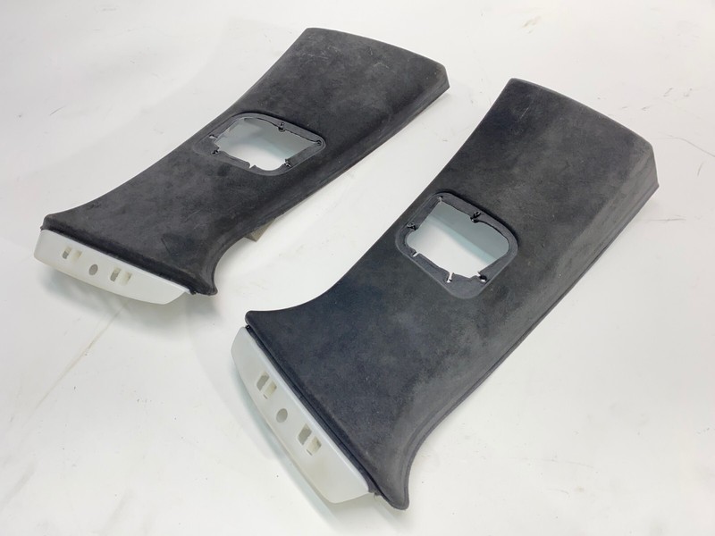 14-19 BMW F15 F16 F85 F86 X5 X6 Left & Right B Pillar Trim Cover Set Black OEM✅