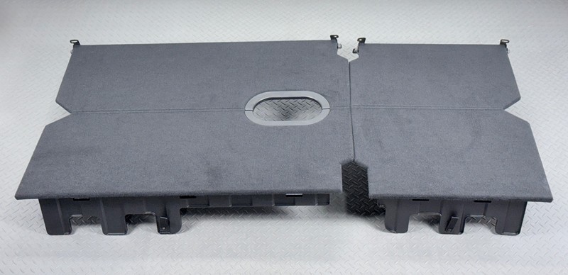 ✅ 13-24 RAM 1500-3500 CREW CAB REAR FOLDING FLOOR CARGO STORAGE TRAY Black MOPAR