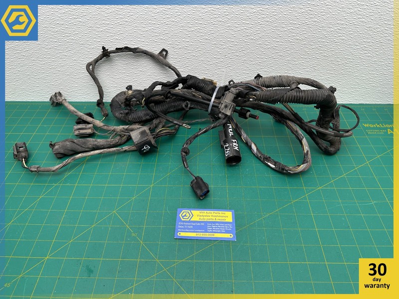 10-15 JAGUAR XJ FRONT RIGHT HEADLIGHT WIRE WIRING HARNESS OEM