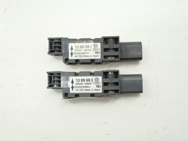 2003-2011 Bentley Continental SRS Sensor Set Front LH RH 7L0909606 OEM