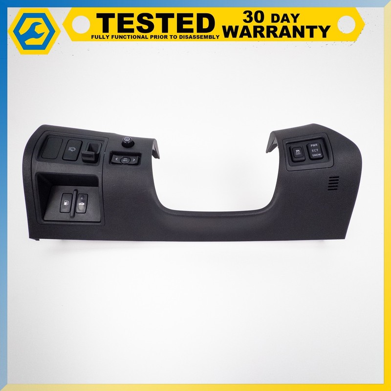 09-13 LEXUS IS350 FRONT LEFT DASH KNEE TRIM COVER PANEL W/ SWITCHES OEM