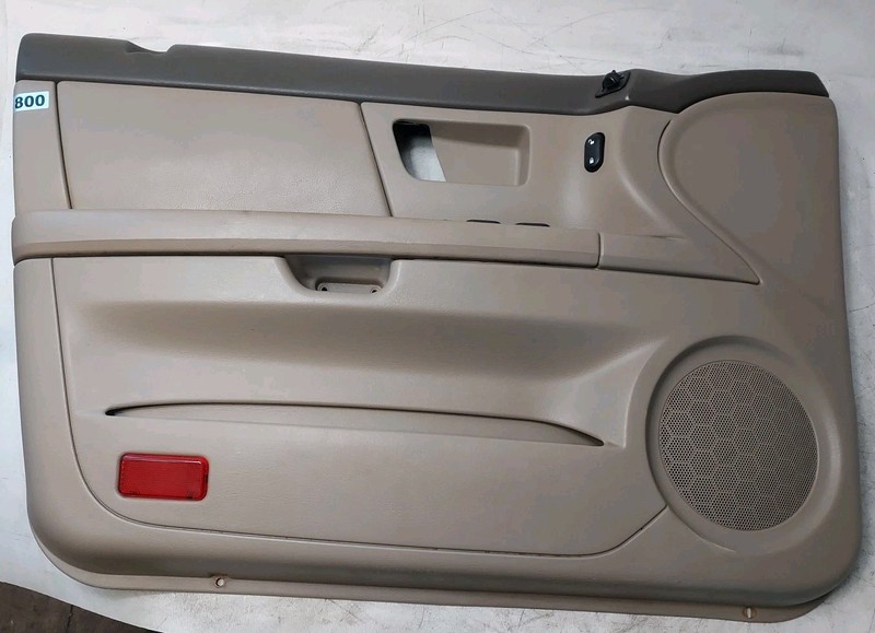 2001 Mercury Sable Driver Left Front Door Trim Panel w/ Master Switch Beige OEM