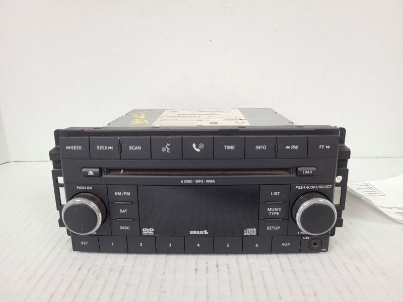 Audio Equipment Radio AM-FM-6 Disc-dvd-satellite Fits 09-10 COMPASS 488172