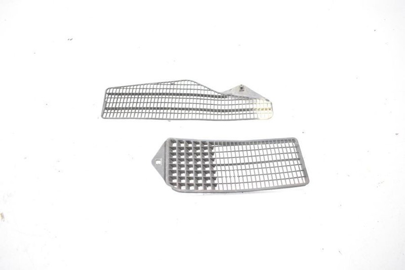 1984-1986 NISSAN 300ZX VG30T TURBO Z31 COWL GRILLES LEFT AND RIGHT BLACK