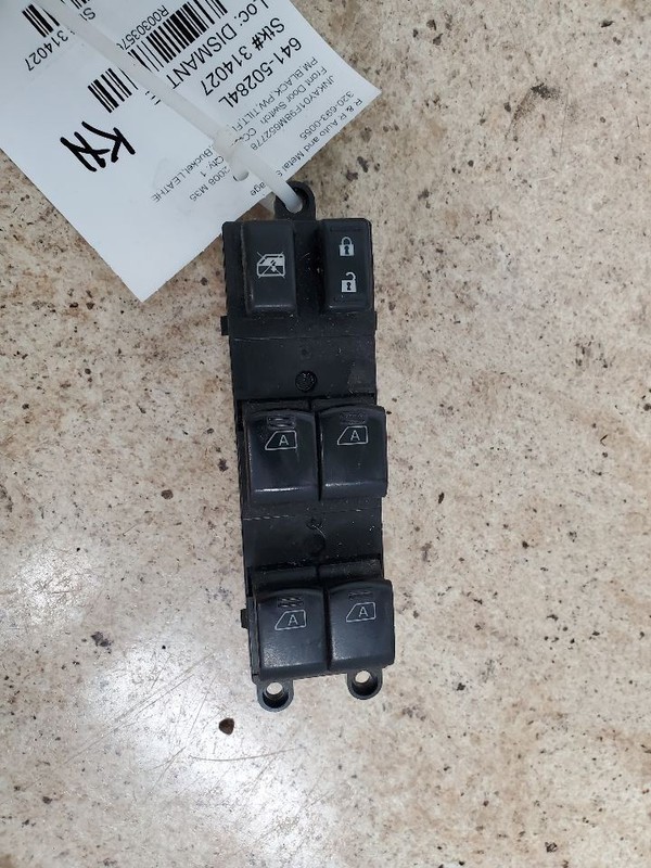 Driver Front Door Switch Driver's Fits 08-10 INFINITI M35 303576