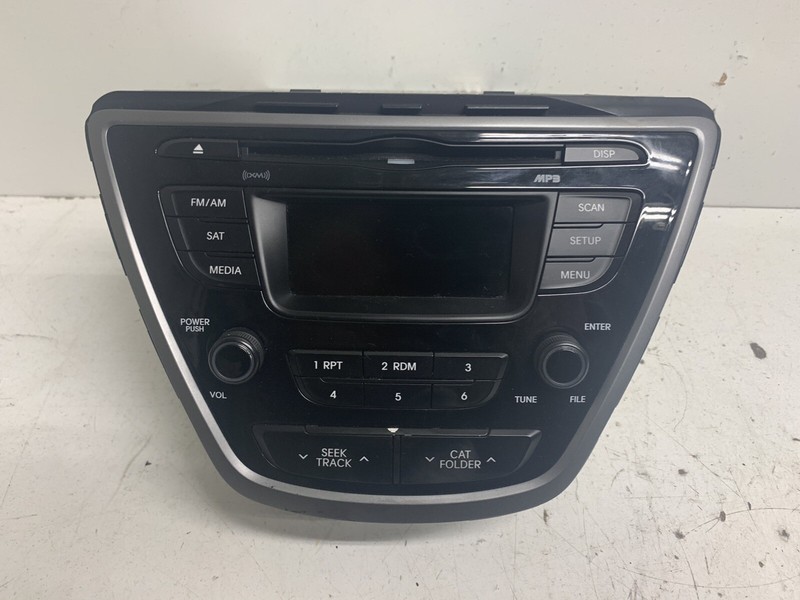 2014-2015 Hyundai Elantra Radio Stereo 96170-3X156GU Disc Satellite Oem